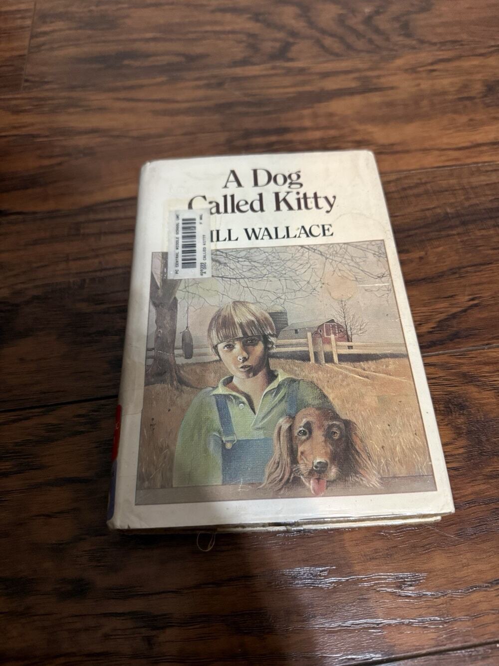 Bill Wallace A Dog Called Kitty 1980 First Edition Hardcover DJ Ex-Library